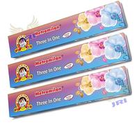 METRO MILAN Three In One INCENSE STICK for Prayer & Pooja 3 PACKs,Total 72 STICKs (24 STICKs in Each Pack) - (Same Day Dispatch)
