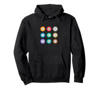 Metro Tokyo Full Line Subway Train Design Pullover Hoodie