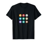 Metro Tokyo Full Line Underground Train Design T-Shirt