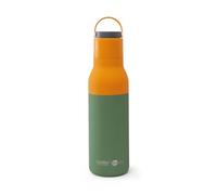 Metro Water Bottle, Double Lined Insulated Water Bottle with Pop-Up Straw and Handle, Keeps Drinks Cold for 24hrs Sl urable Design for Stylish Hydration 22oz/650ml, BPA Free
