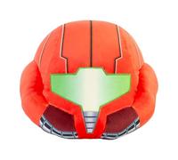Metroid Samus Helmet | Soft Squishy Gaming Pillow, Collectible Video Game Plush for Nintendo Fans, Premium Decor for Gamers, Ages 12+