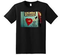 Metromania Lucinda Williams T Shirt Down Where The Spirit Meets The Bone Small Medium L XL Black XXL