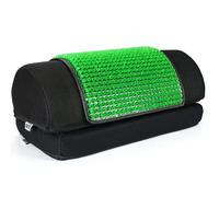 Metron Adjustable Foot Rest Stool Under Desk with Removable Acupressure Massage Accumat Plastic Top Sheet | Relieve Foot Pain and Improves Blood Circulation | Two Height Options 5” & 7” | Washable