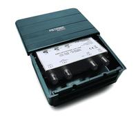 Metronic 414140 TV Amplifier/Coupler 2 Inputs, Black