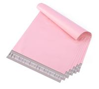 Metronic Poly Mailers 12x15.5 100 Pack, Strong Adhesive Shipping Envelopes for Clothing, Medium Shipping Bags for Small Businesses, Waterproof Mailers Poly Bags for Shipping, Packages Bags Sakura Pink