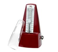 Metronome Mechanical Metronome High Accuracy Antique Vintage Style For Guitar Piano Parts Accessories For Instruments(Basic Wine Red)
