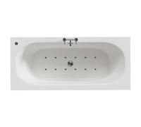 Metropole 12 Jet Easifit Double Ended Spa Bath | White | Acrylic | 1700mm x 750mm