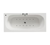 Metropole 12 Jet Easifit Double Ended Spa Bath | White | Acrylic | 1800mm x 800mm