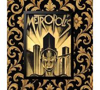 Metropolis (1927) Vintage Movie Film Wall Art Poster Print (A4 Framed - Black Frame)