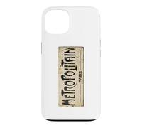 Metropolitain Paris Metro Sign Distressed Case for iPhone 13