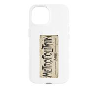 Metropolitain Paris Metro Sign Distressed Case for iPhone 15