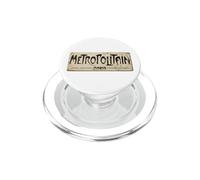 Metropolitain Paris Metro Sign Distressed PopSockets PopGrip for MagSafe