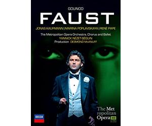 Metropolitan Opera Orchestra Metropolitan Opera Chorus Ren Pape Yannick Nzet-Sguin Marina Poplavskaya Jonas Kaufmann - Faust: Metropolitan Opera (Nézet-Séguin) [DVD] [2014] [NTSC]