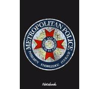 Metropolitan Police Notebook: Notepad College Ruled Lined Blank Notebook Journal