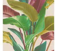 AS Creation Metropolitan Stories Paste The Wall Modern Panel Palm Leaf Concrete