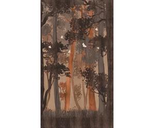 Metropolitan Stories Mural Forest Silhouette Mural 392371
