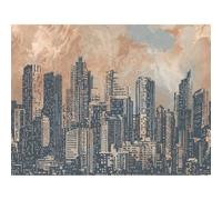 Metropolitan Stories Mural Urban Cityscape Mural 393331