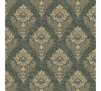 Livingwalls Wallpaper Metropolitan Stories 2 A.S. Création Non-Woven 10.05 m x 0.53 m Beige Brown Green Made in Germany 379011 37901-1