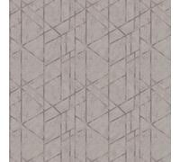 Livingwalls Wallpaper Francesca Milano - Geometric Non-Woven Grey/Silver 10.05 x 0.53 m