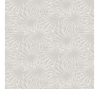 Floral Wallpaper Metropolitan Stories 2 A.S. Création Non-Woven 10.05 m x 0.53 m Grey Metallic White Made in Germany 378614 37861-4