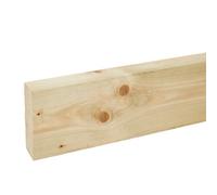 Metsä Wood Planed Treated C16 Whitewood Spruce Stick Timber (L)4.8M (W)120mm (T)45mm