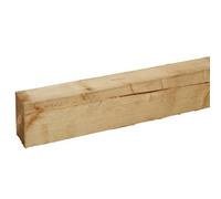 Metsä Wood Rough Sawn Treated Whitewood Spruce Stick Timber (L)2.4M (W)75mm (T)47mm