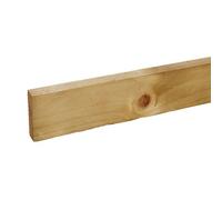 Metsä Wood Rough Sawn Treated Whitewood Stick Timber (L)2.4M (W)75mm (T)22mm
