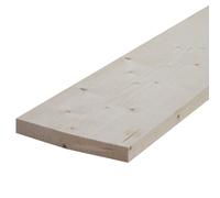 Metsä Wood Rough Sawn Whitewood Spruce Stick Timber (L)2.4M (W)200mm (T)25mm