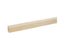 Metsä Wood Rough Sawn Whitewood Spruce Stick Timber (L)2.4M (W)30mm (T)25mm