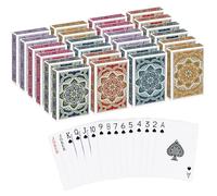 Metsyth Playing Cards 6 Pack, 6 Decks of Cards, Standard Playing Cards Bulk