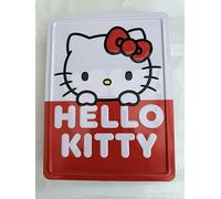 MettaWorld Hello Kitty Activity Tin Set with 4 Books and 3 Sheets of Stickers for Kids