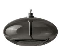 Mette Ditmer - Aura Oil Lamp 6 cm, Smoke Grey - Smoke Grey