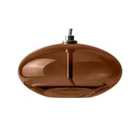 Mette Ditmer Aura oil lamp small Brown