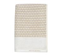 Mette Ditmer Grid towel 50x100 cm Sand-off white