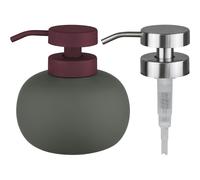 Mette Ditmer - Lotus Play Dispenser Low With 2 Pumps, Dark Olive - Dark Olive