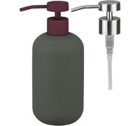 Mette Ditmer - Lotus Play Dispenser Tall With 2 Pumps, Dark Olive - Dark Olive