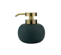 Mette Ditmer Lotus soap dispenser low Anthracite