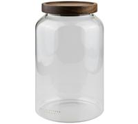 Mette Ditmer - Luna Glass Jar With Lid 20 cm, Clear - Clear