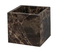 Mette Ditmer Marble cube 8.5x8.5 cm Brown