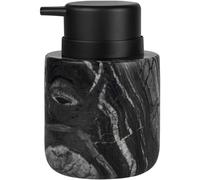 Mette Ditmer - Marble Soap Dispenser Låg, Black Grey - Black