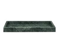 Mette Ditmer - MARBLE Tray 16x31 cm, Dark Forest - Dark Forest