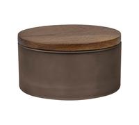Mette Ditmer Modest jar with lid Ø10.5 cm Walnut