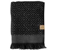 Mette Ditmer - Morocco Bath Towel 70x140 cm, Black / Grey - Black