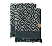 Mette Ditmer Morocco guest towel 35x55 cm 2-pack Black-white
