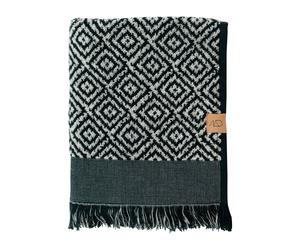 Mette Ditmer Morocco towel 50x90 cm Black-white