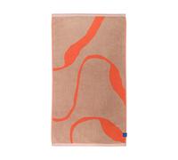 Mette Ditmer Nova Arte bath towel 70x133 cm Latte-orange