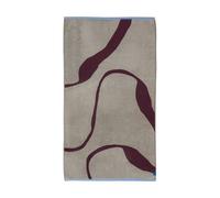 Mette Ditmer Nova Arte bath towel 70x133 cm Wine-sand