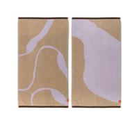 Mette Ditmer Nova Arte guest towel 40x55 cm 2-pack Sand-lilac