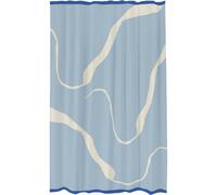 Mette Ditmer - NOVA ARTE Shower Curtain 150x200 cm, Off-white/Light Blue - Off-White