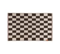Mette Ditmer Retro bathroom mat 50x80 cm Chocolate
